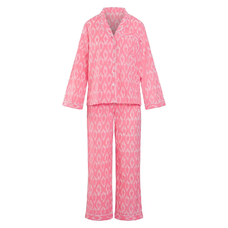 Pink Ikat Pyjama Sets