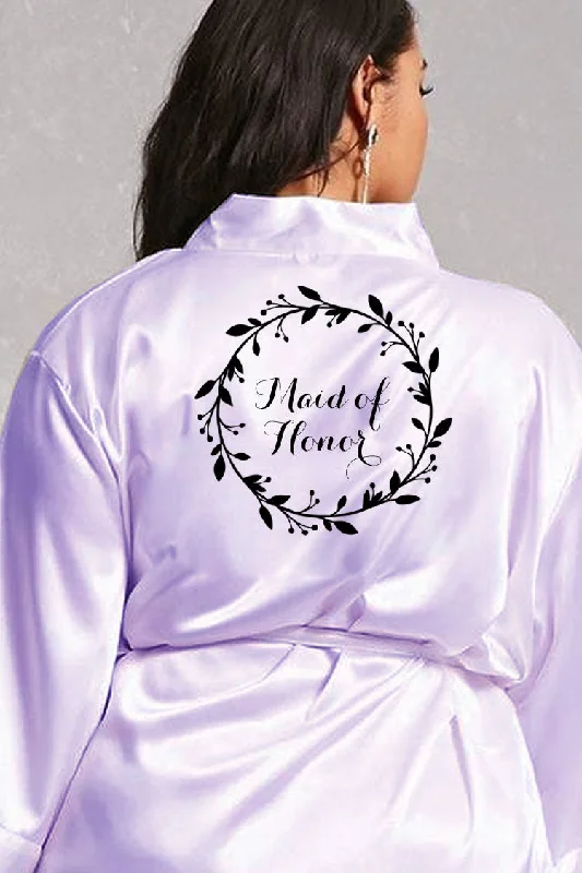 Wreath Style - Maid of Honor Robe