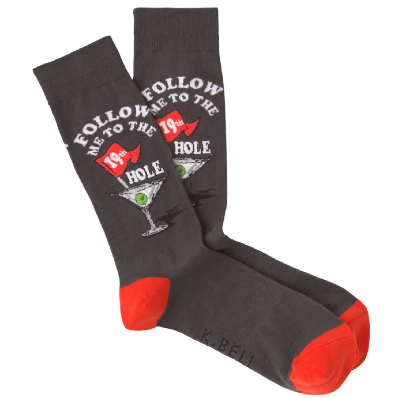 19th Hole Men's Crew Socks