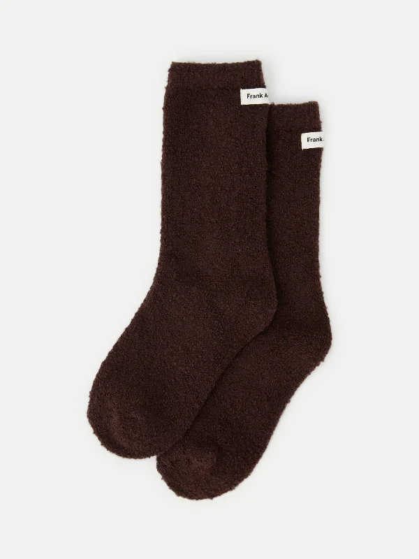 The Seawool® Socks in Dark Plum