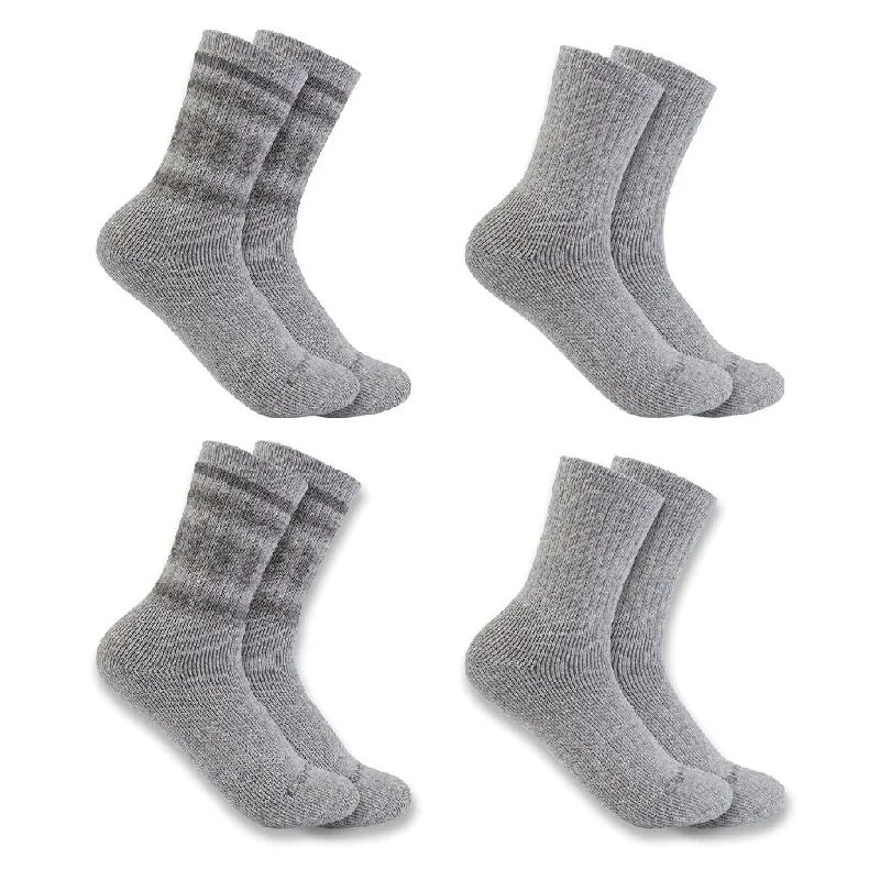 Women's Carhartt Heavyweight 4 pack Crew Sock