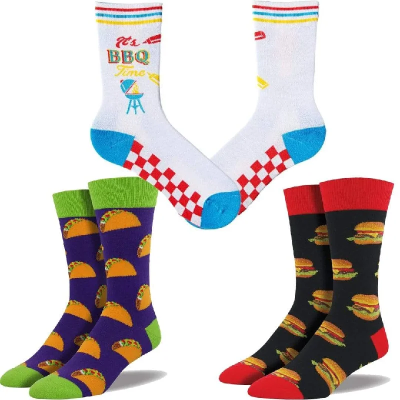 BBQ Lover Gift Bag of Socks