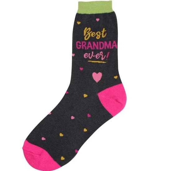 Best Grandma Ever Women's Crew Socks