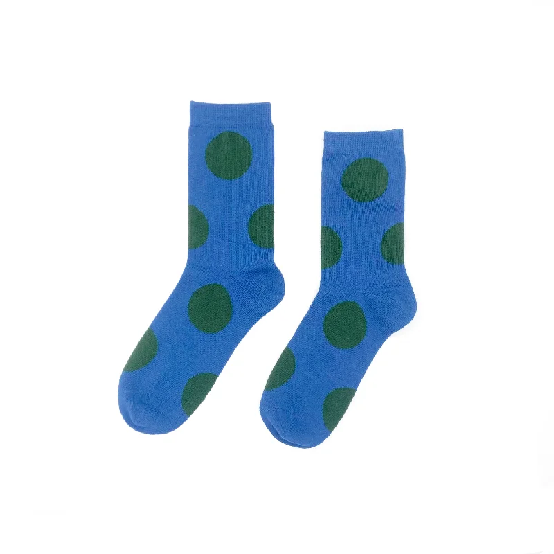 Big Polka dots Sock - Blue