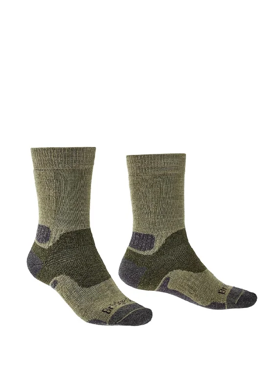 Bridgedale Hike Midweight Boot Socks, Green