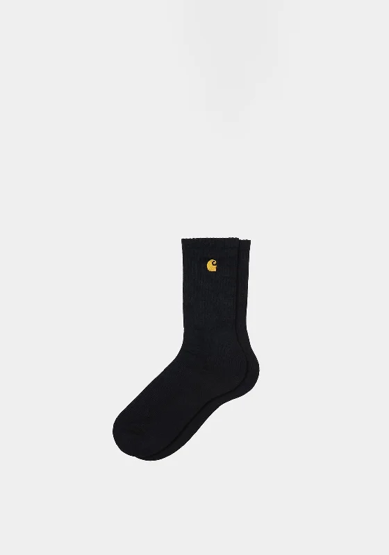 Carhartt WIP Chase Socks, Black UK6-11