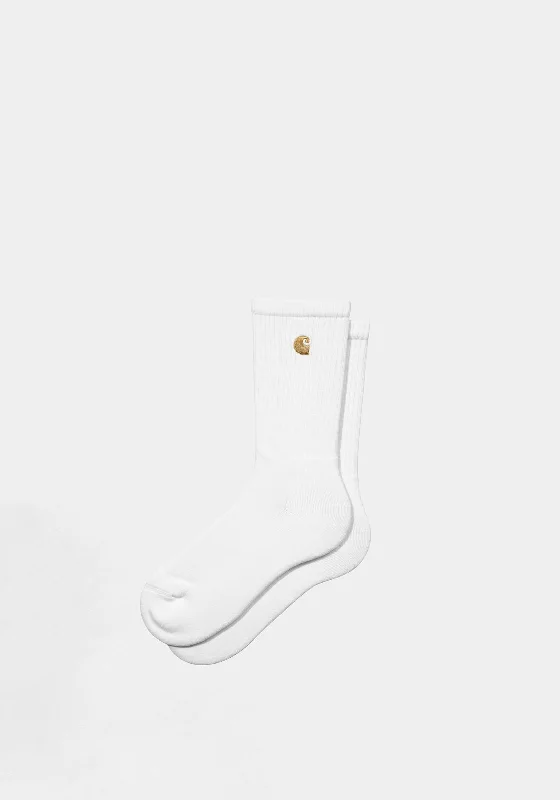 Carhartt WIP Chase Socks, White UK6-11