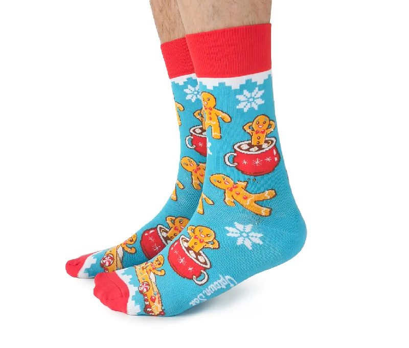 Jolly Gingerbread Socks