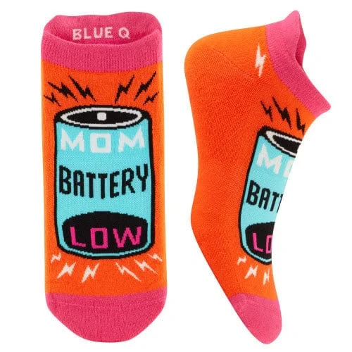 Mom Battery Women's Sneaker Socks