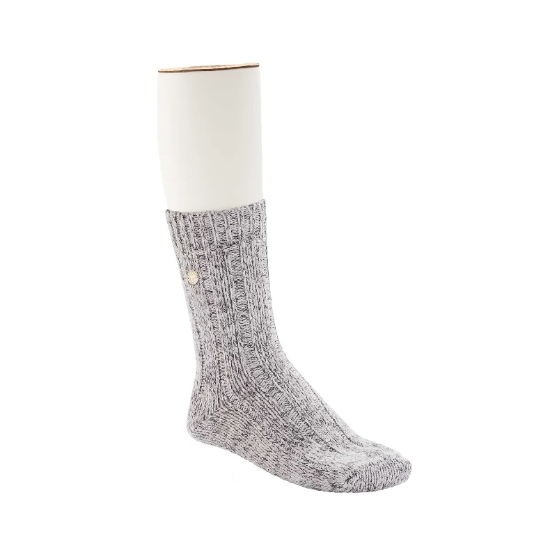 Cotton Twist Socks Women Light Grey