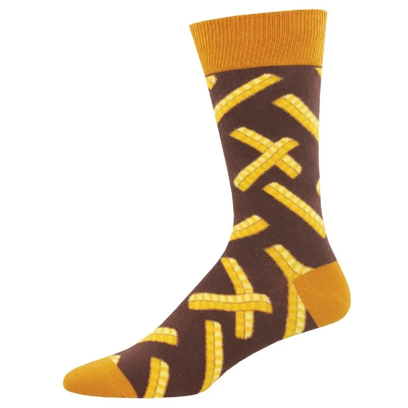 Crinkle Cut Men's Crew Sock