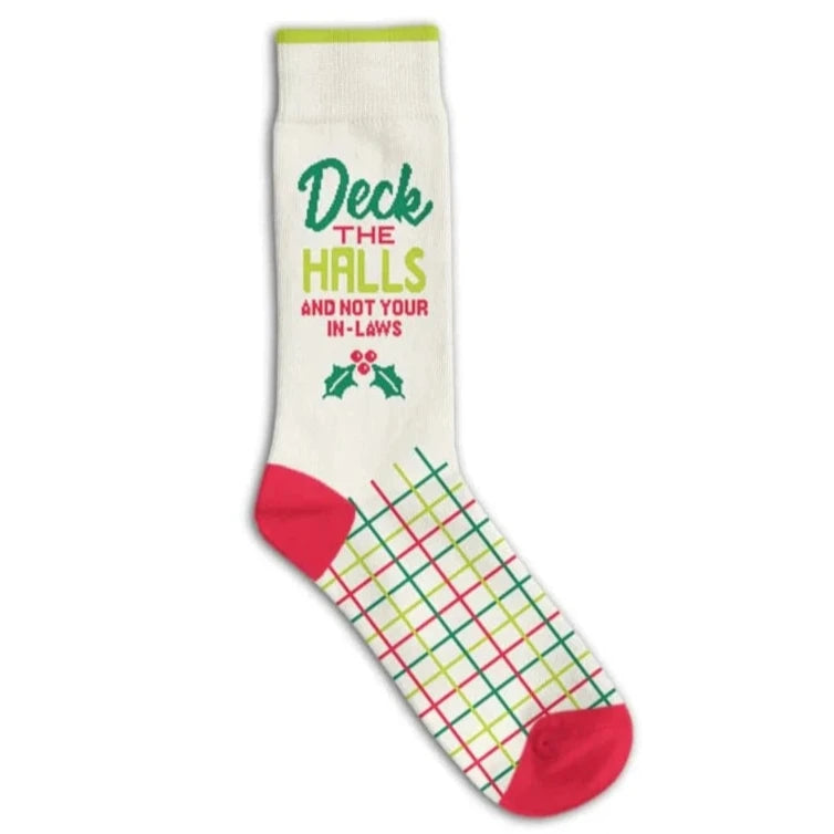 Deck The Halls Crew Socks