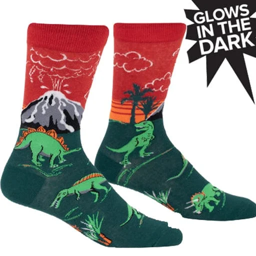 Dinosaur Days Men's Crew Sock