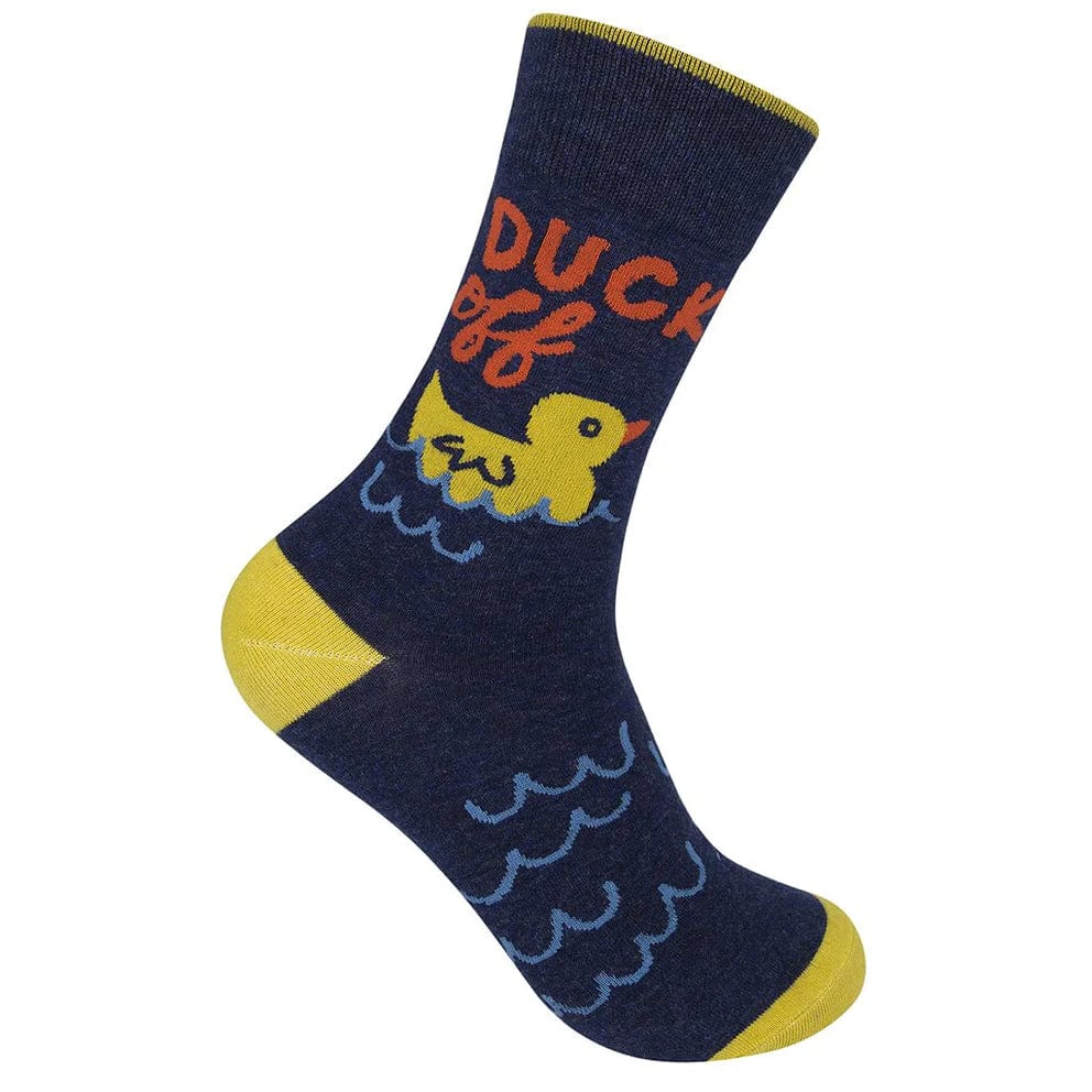 Duck Off Unisex Crew Socks