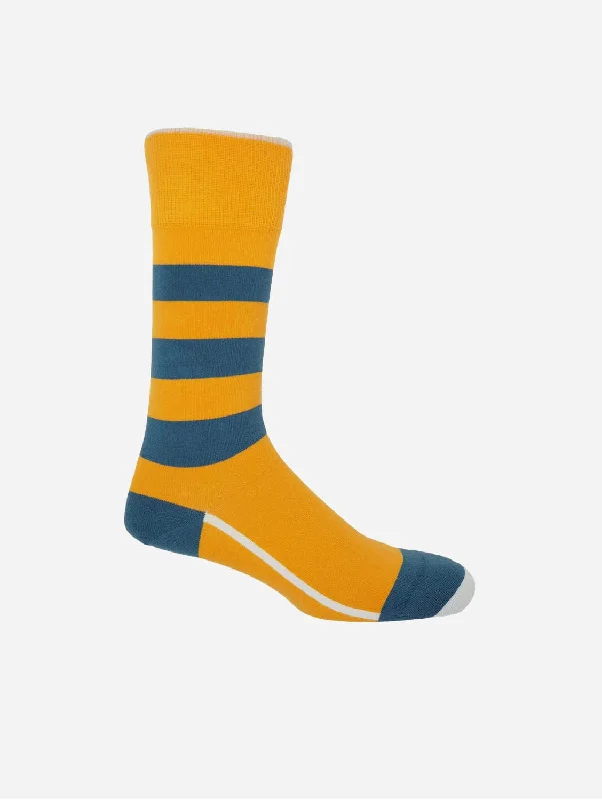 Equilibrium Men's Organic Cotton Socks | Yellow