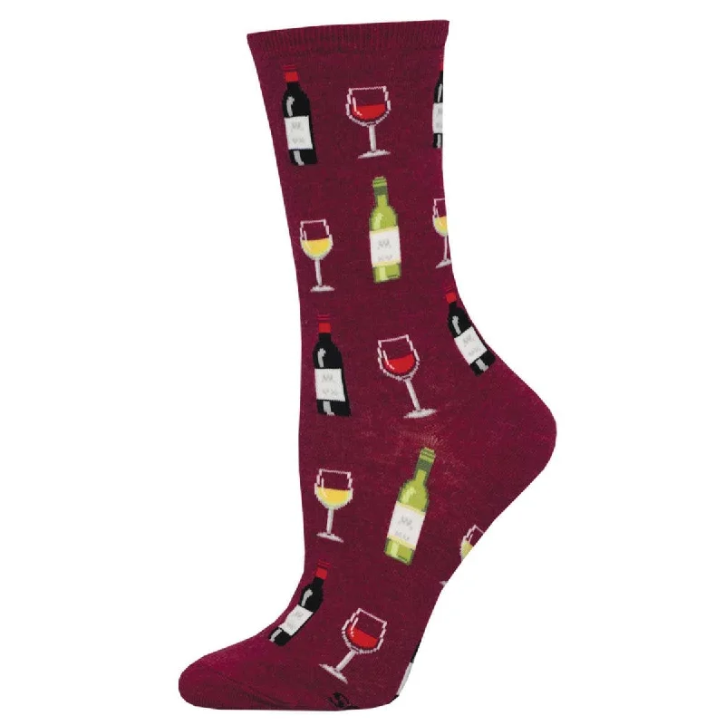 Fine Wine Women's Crew Socks