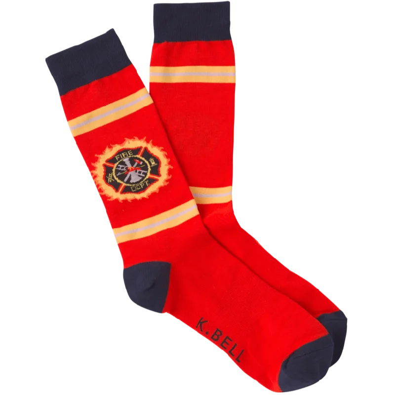 Firemen Men's Crew Socks