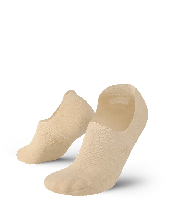 Flagship No Show Socks Beige