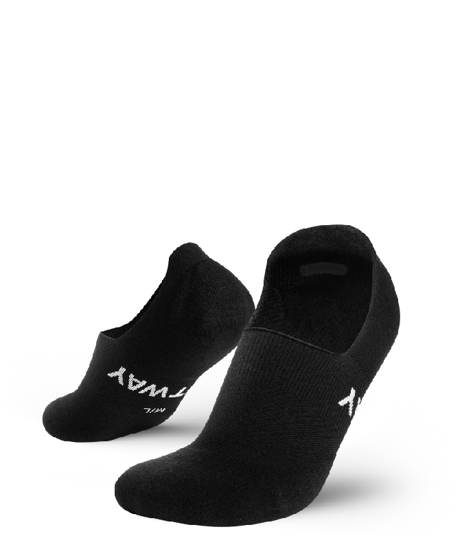 Flagship No Show Socks Black