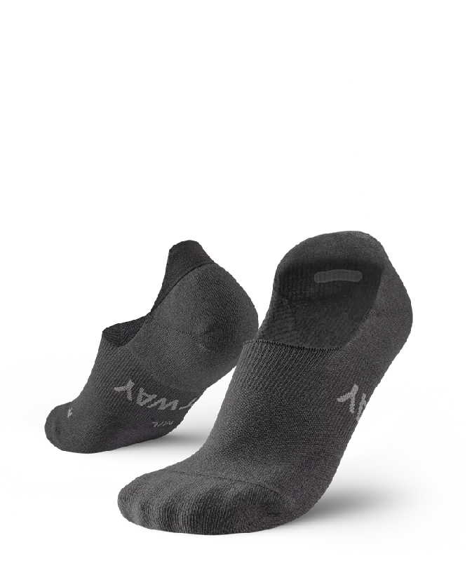 Flagship No Show Socks Grey