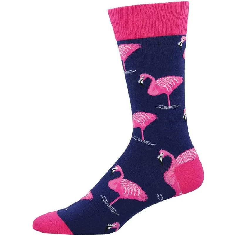 Flamingo Men's Crew Sock