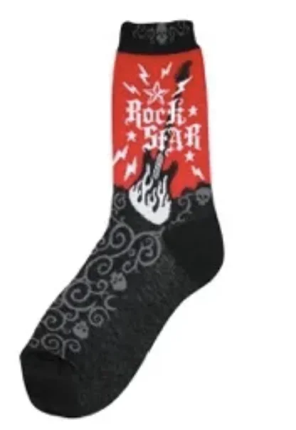 Women's Sock - Rock Star - 6974