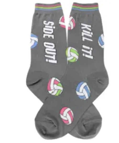 Women's Sock - Side out  Kill it Volley ball - 7013