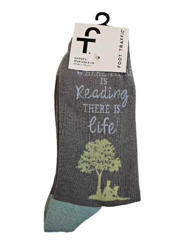 Women's Sock - Reading life - 7016