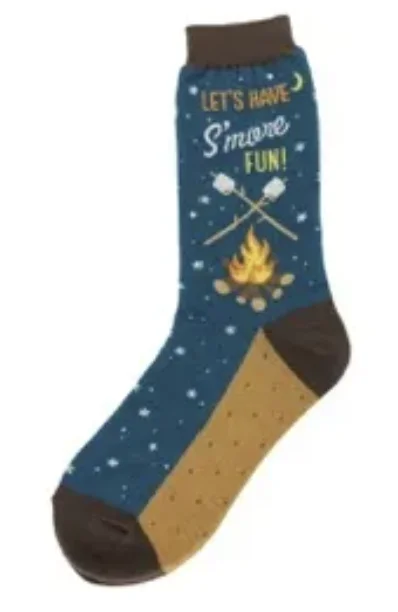 Women's Sock - Smores fun - 7040