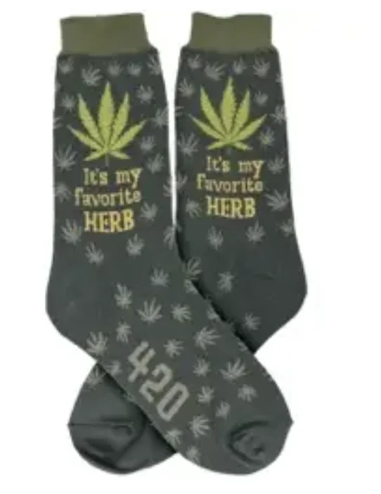 Women's Sock - My favorite Herb - 7055