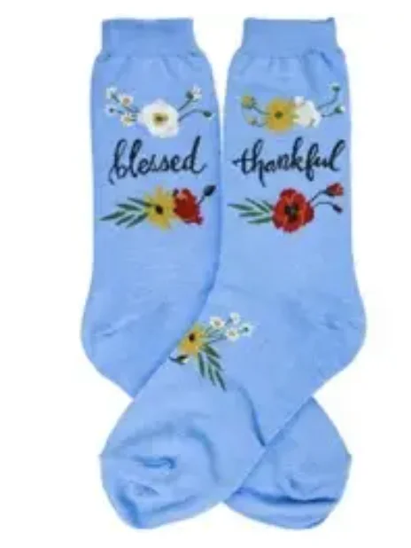 Women's Sock - Blessed - 7065