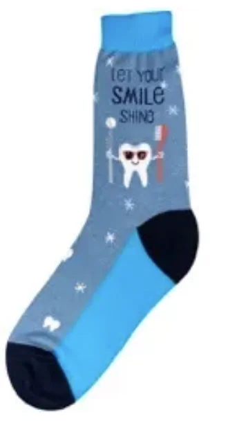 Women's Sock - Smile Teeth - 7078