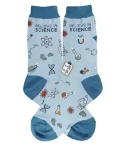 Women's Sock - Believe in Science - 7080