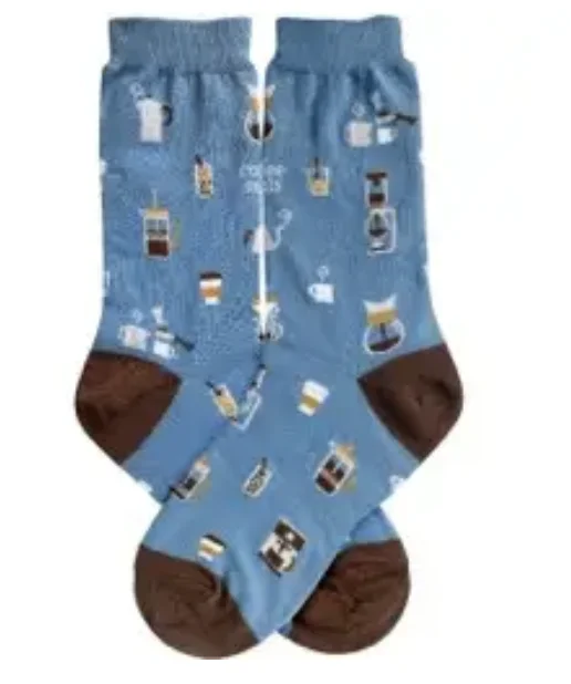 Women's Sock - Coffee Snob - 7120