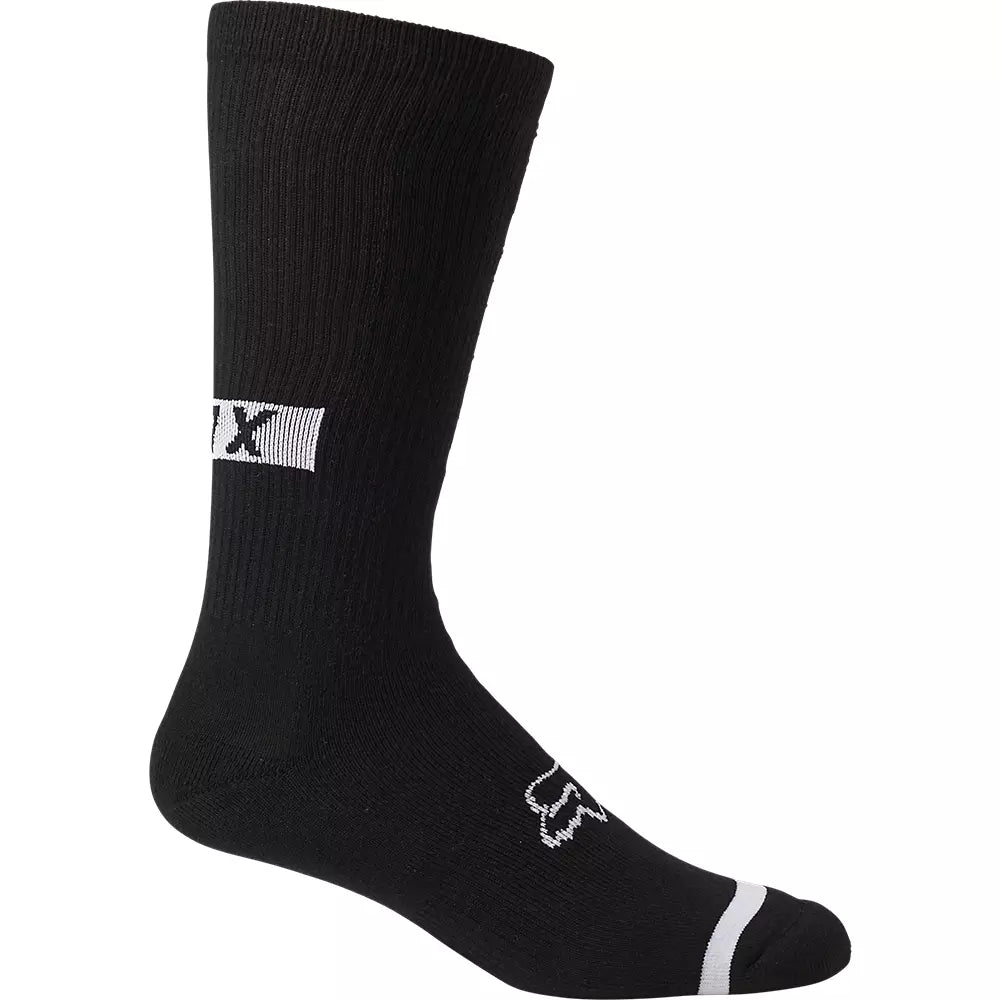 Fox Racing 10" Defend Crew Sock - Black