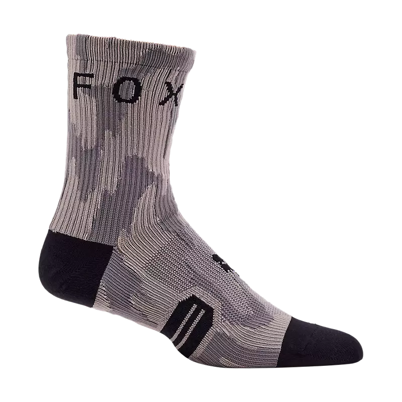 Fox Racing 6" Ranger Sock - Swarmer - Gray-Light Gray