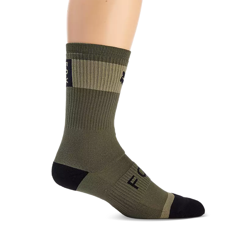 Fox Racing 8" Defend Winter Sock - Olive Green