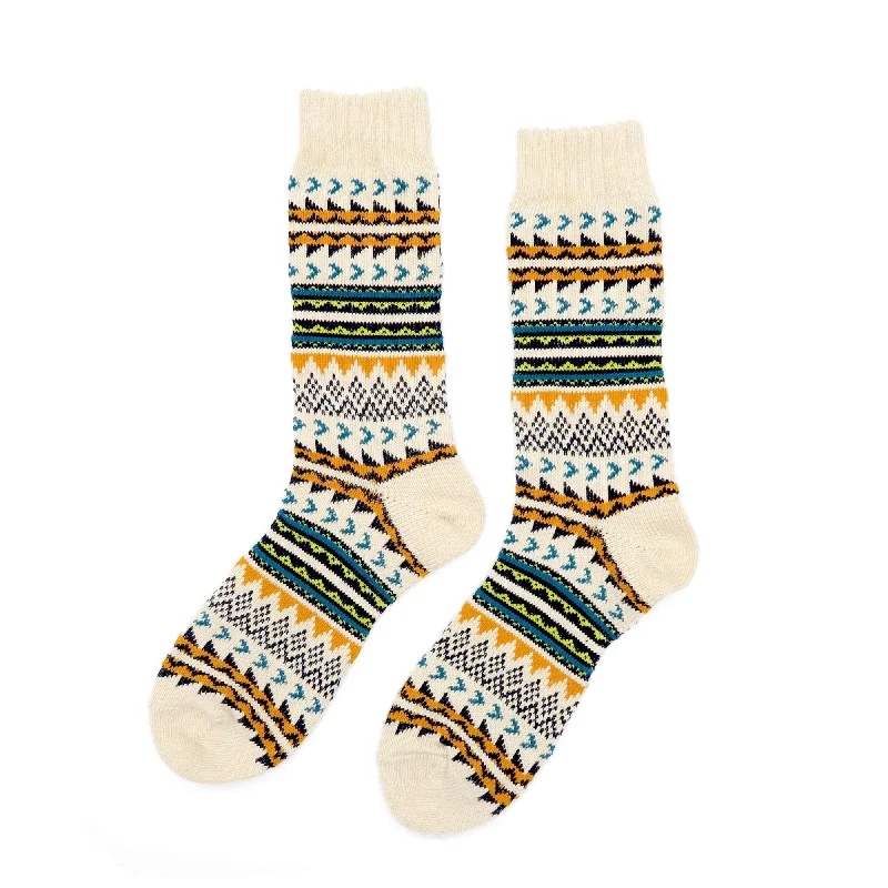 Geometric Tribal Sock