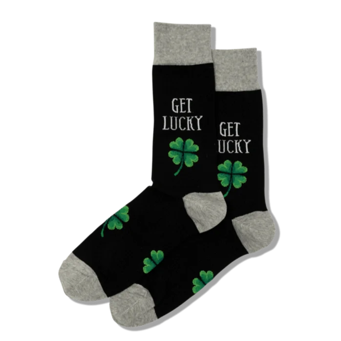 Get Lucky Men's Crew Sock