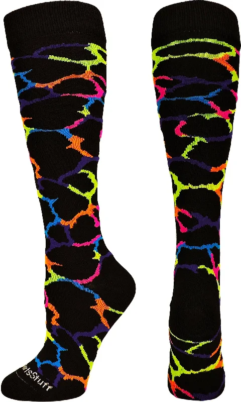 Giraffe Over the Calf Athletic Socks (multiple colors)