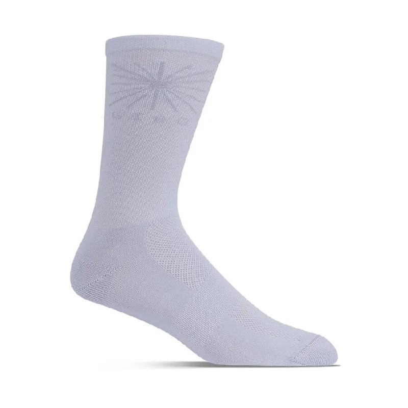 Giro Comp Racer 6" High Rise Sock - Light Lilac-Light Mineral