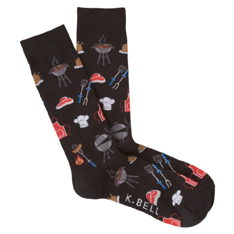 Grill Men's Crew Socks