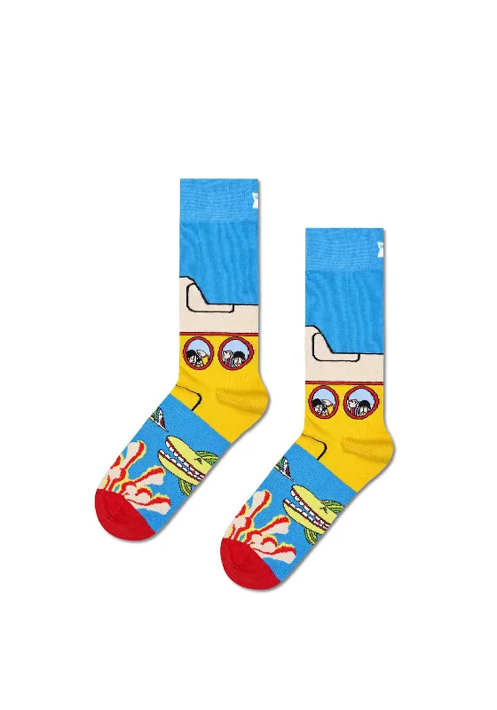 Happy Socks Yellow Submarine Socks, Yellow