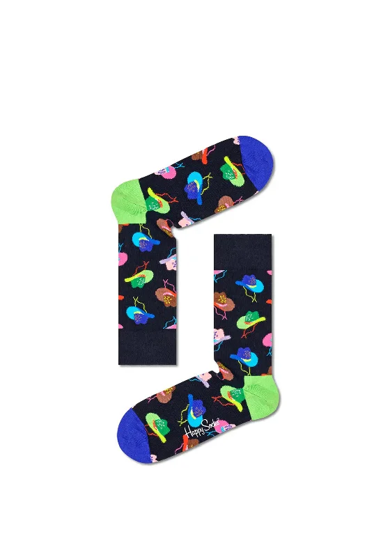 Happy Socks Cowboy Hat Socks, Dark Blue Multi