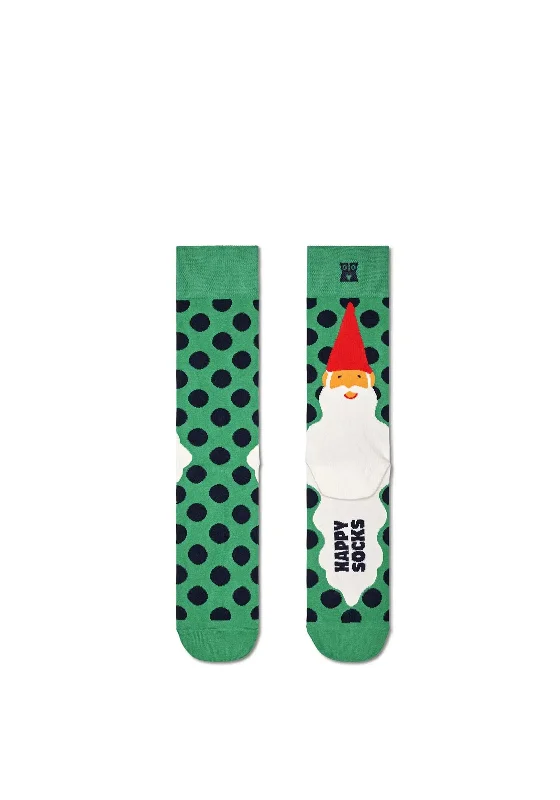 Happy Socks Santas Beard Socks, Green EU41-46