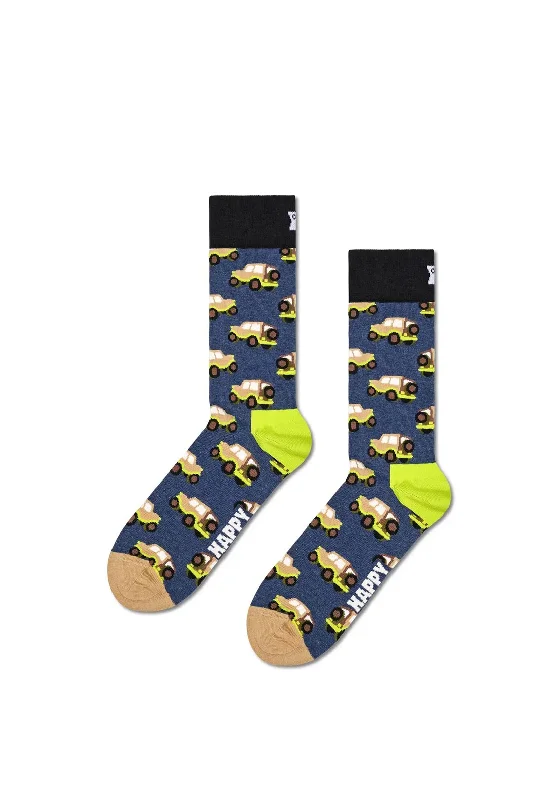 Happy Socks SUV Socks, Green Multi EU41-46