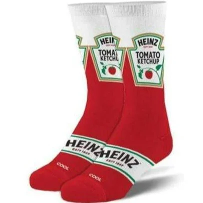 Heinz Ketchup Men's Crew Sock