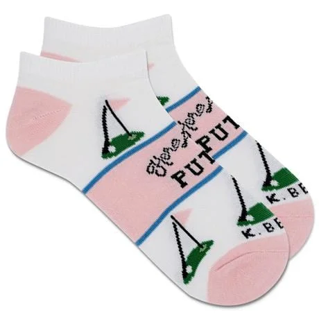 Here For The Putts Women's Ankle Socks