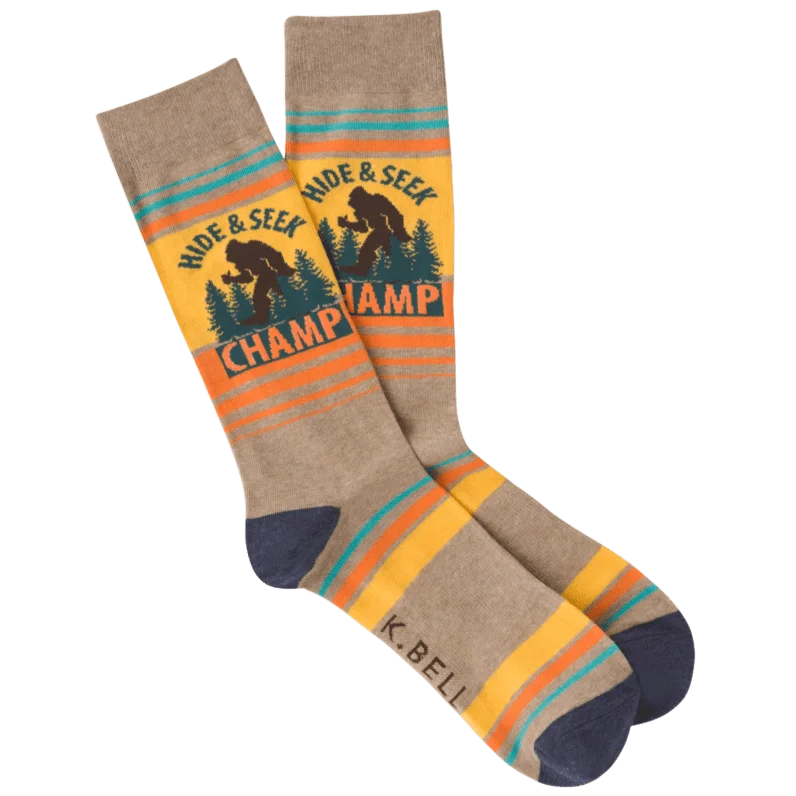 Hide And Seek Men's Crew Sock