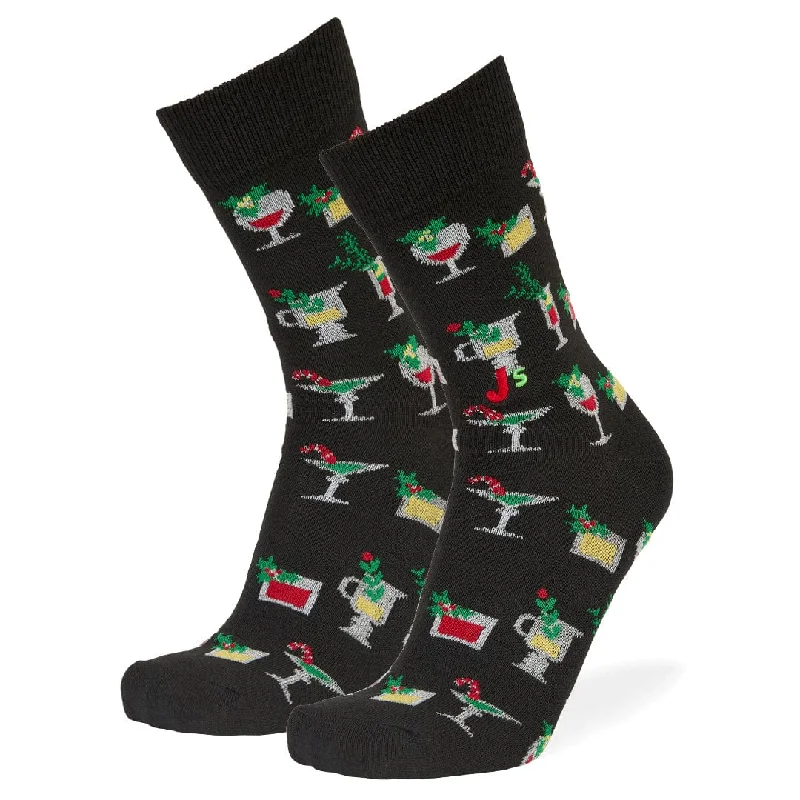 Holiday Spirits Crew Socks